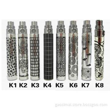 Exquisite engraved & carved ego batteries